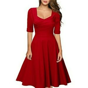 Miusol Red Pin Up Dress